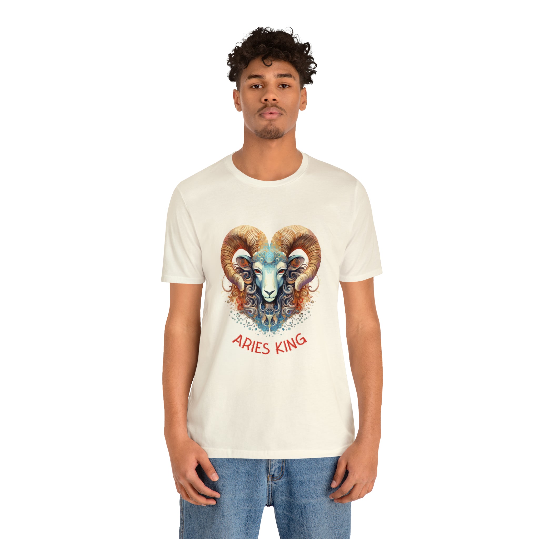 Mens Aries King T Shirt   