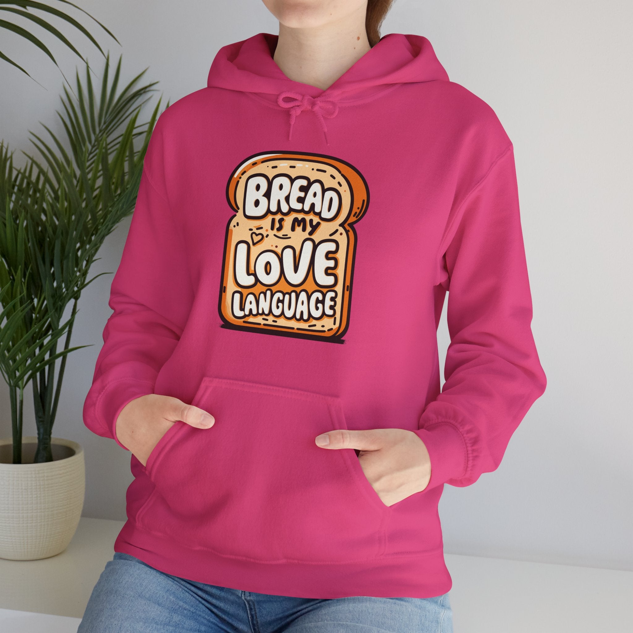 Unisex Bread is My Love Language Hoodie   