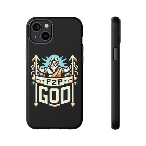 F2P God Phone Case iPhone 14 Plus Matte 