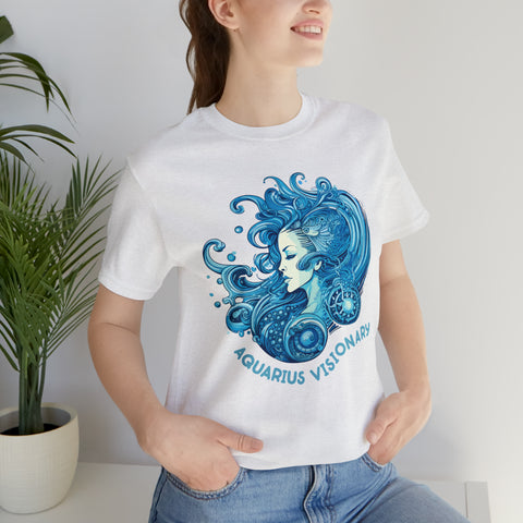 Unisex Aquarius Visionary T Shirt   