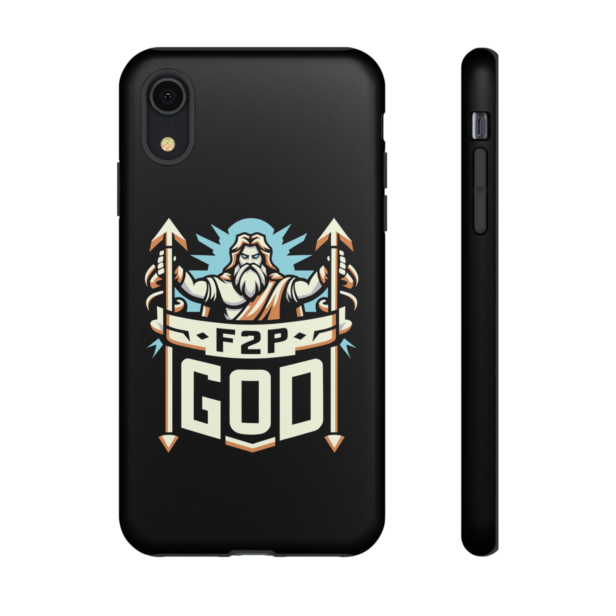 F2P God Phone Case iPhone XR Matte 