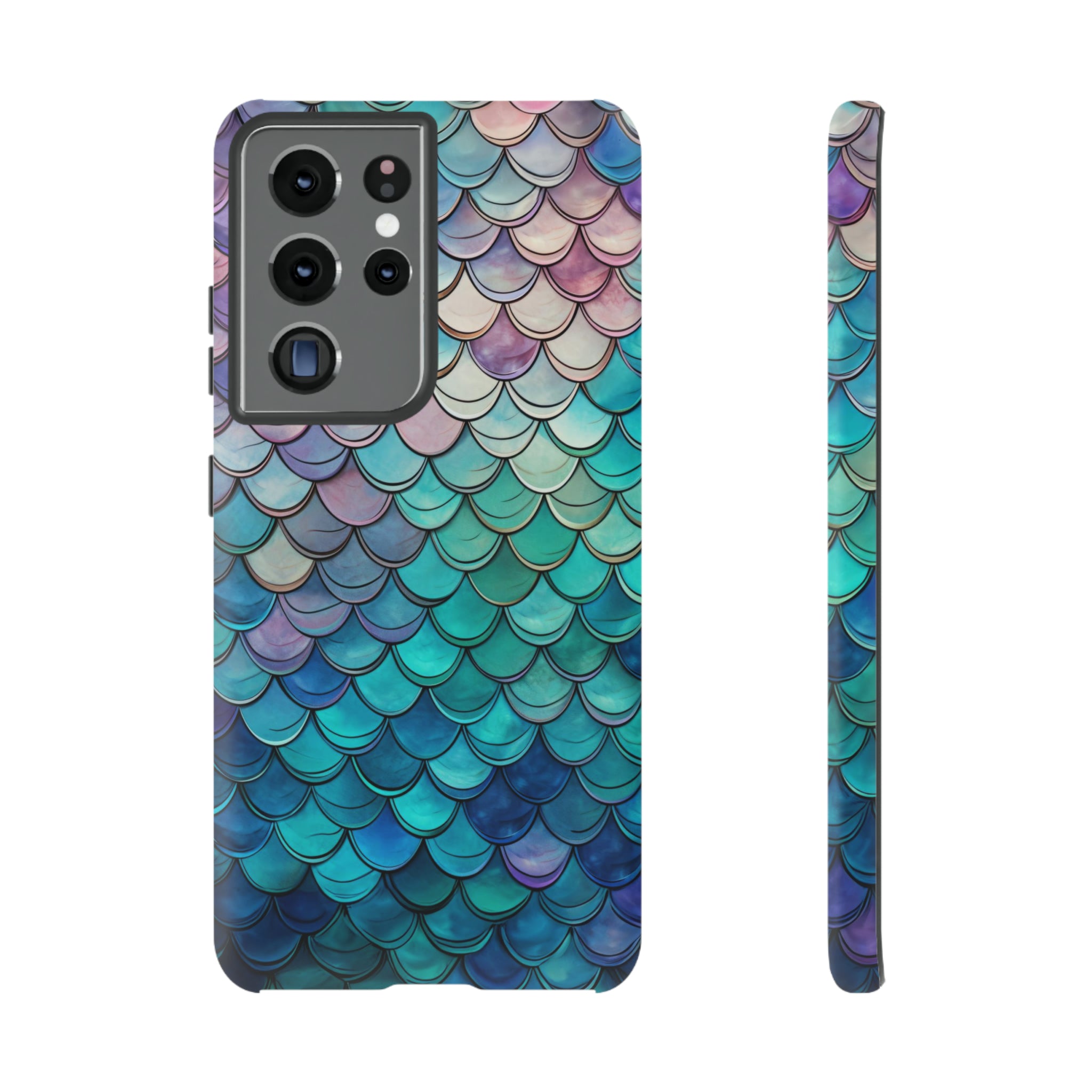 Mermaid Scales Phone Case Samsung Galaxy S21 Ultra Matte 