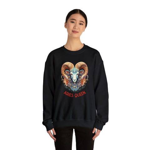 Womens Aries Queen Sweatshirt   