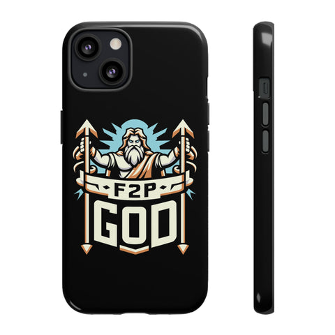 F2P God Phone Case iPhone 13 Glossy 