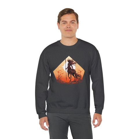 Unisex Centaur Warrior Sweatshirt   