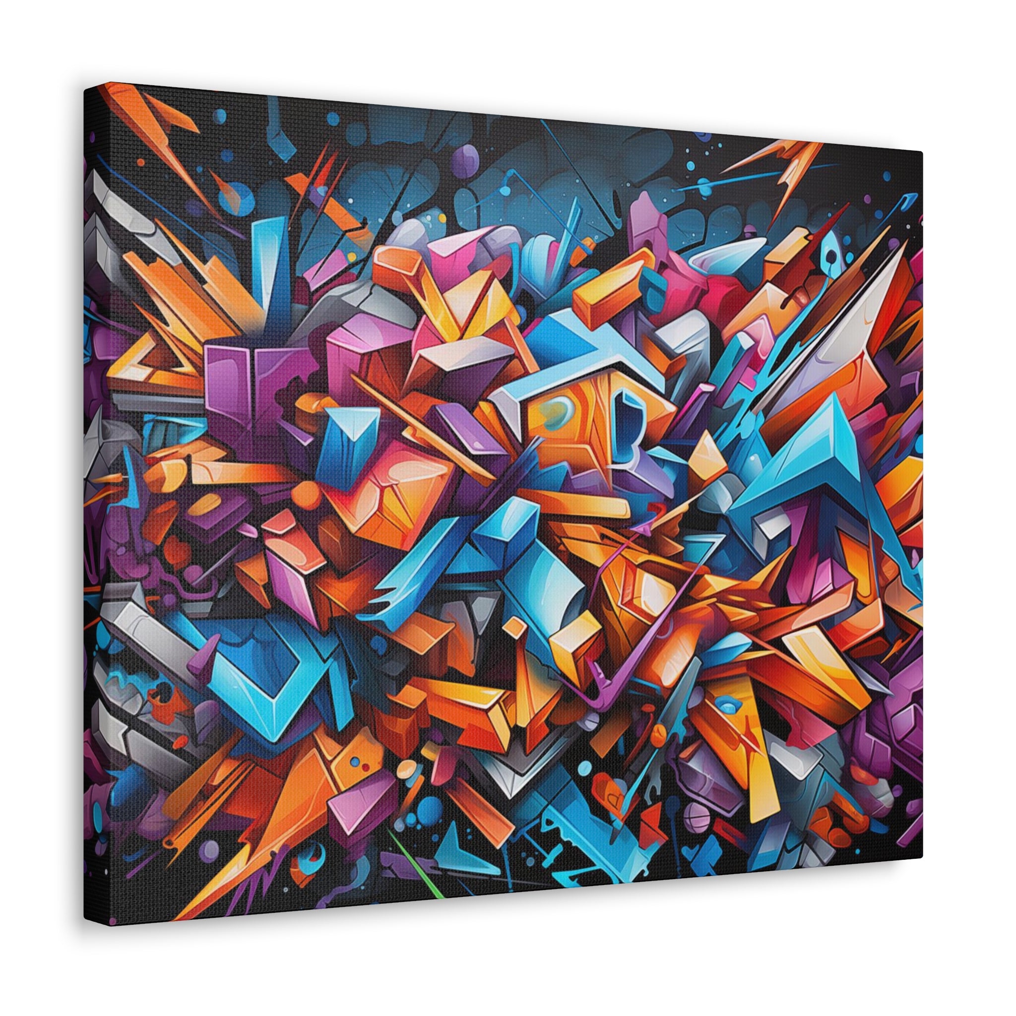 Abstract Graffiti Wall Art   