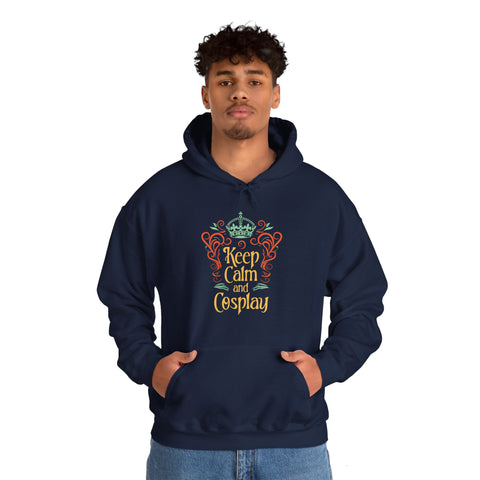 Unisex Keep Calm and Cosplay Hoodie   