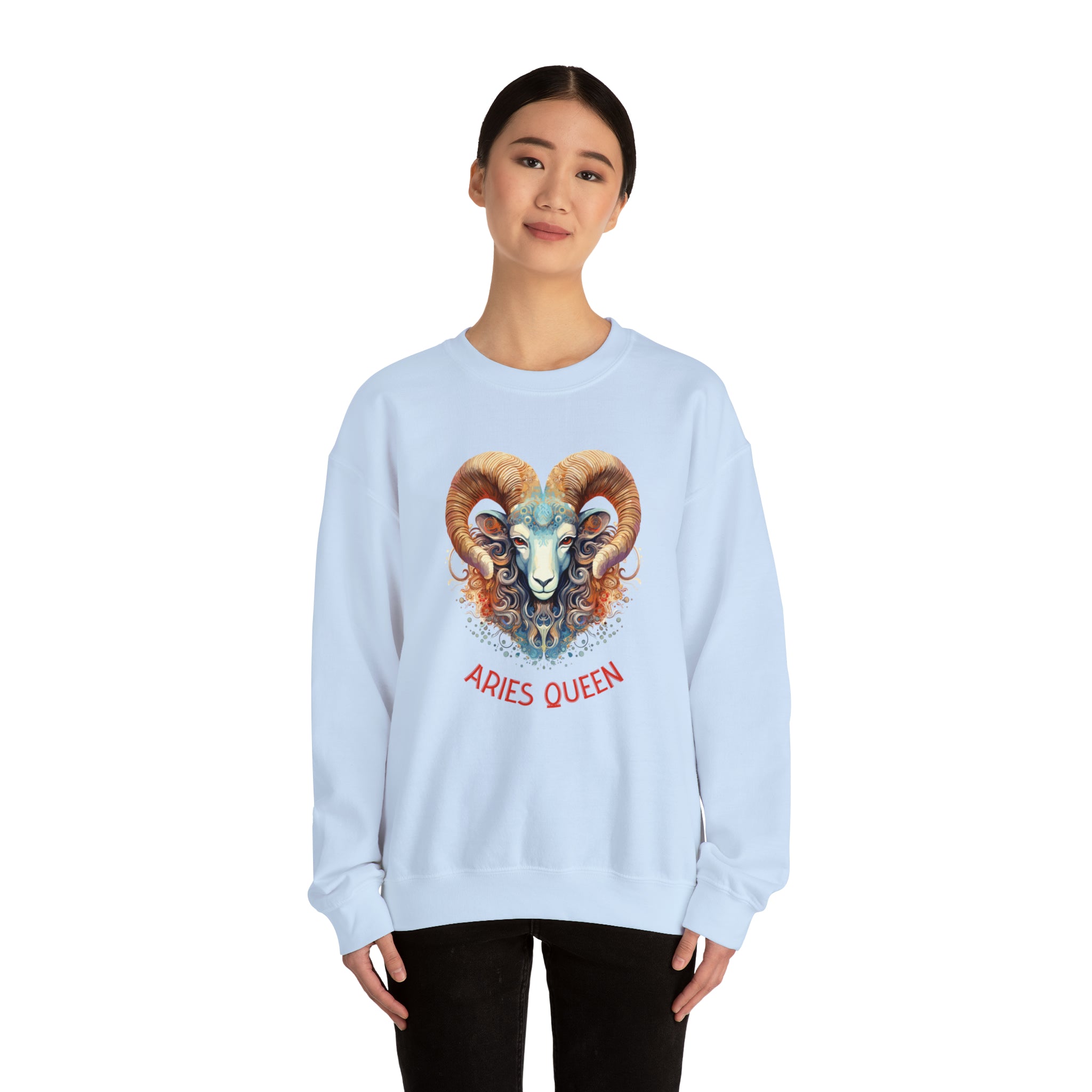 Womens Aries Queen Sweatshirt   