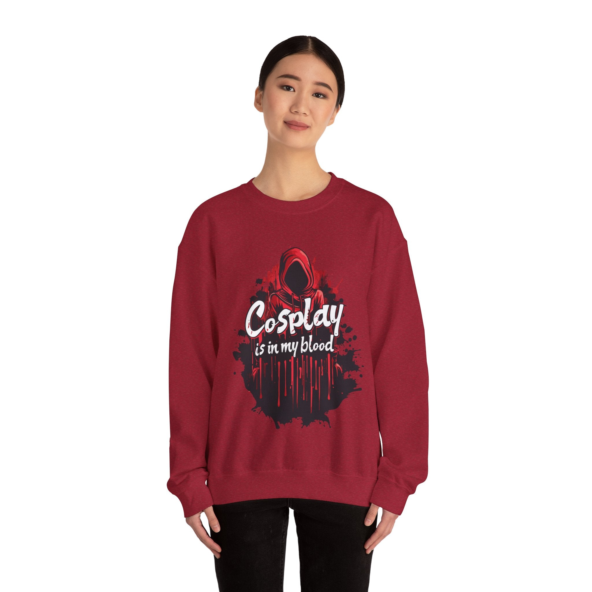 Unisex Cosplay is in my Blood Sweatshirt   