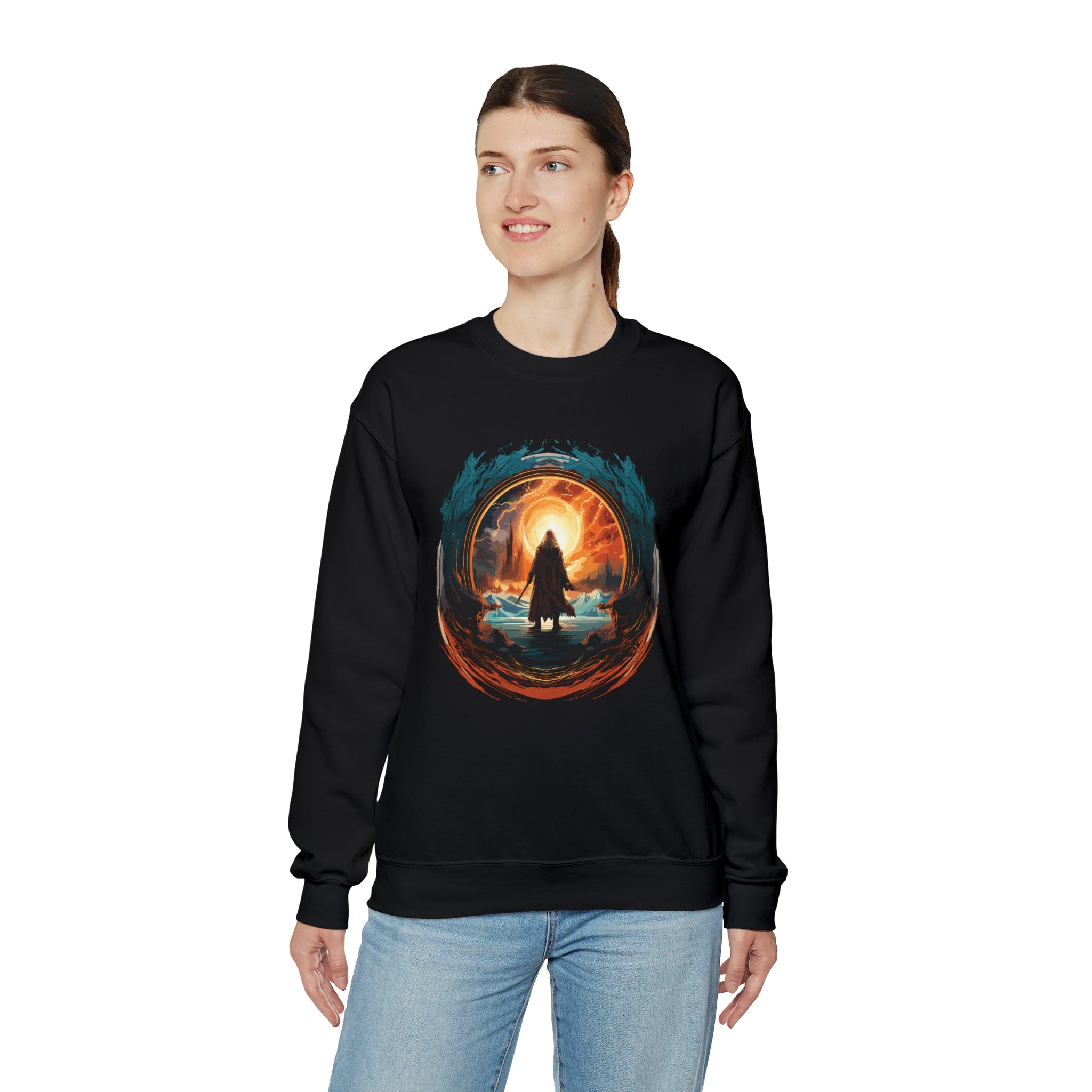 Unisex Wizard Portal Sweatshirt   