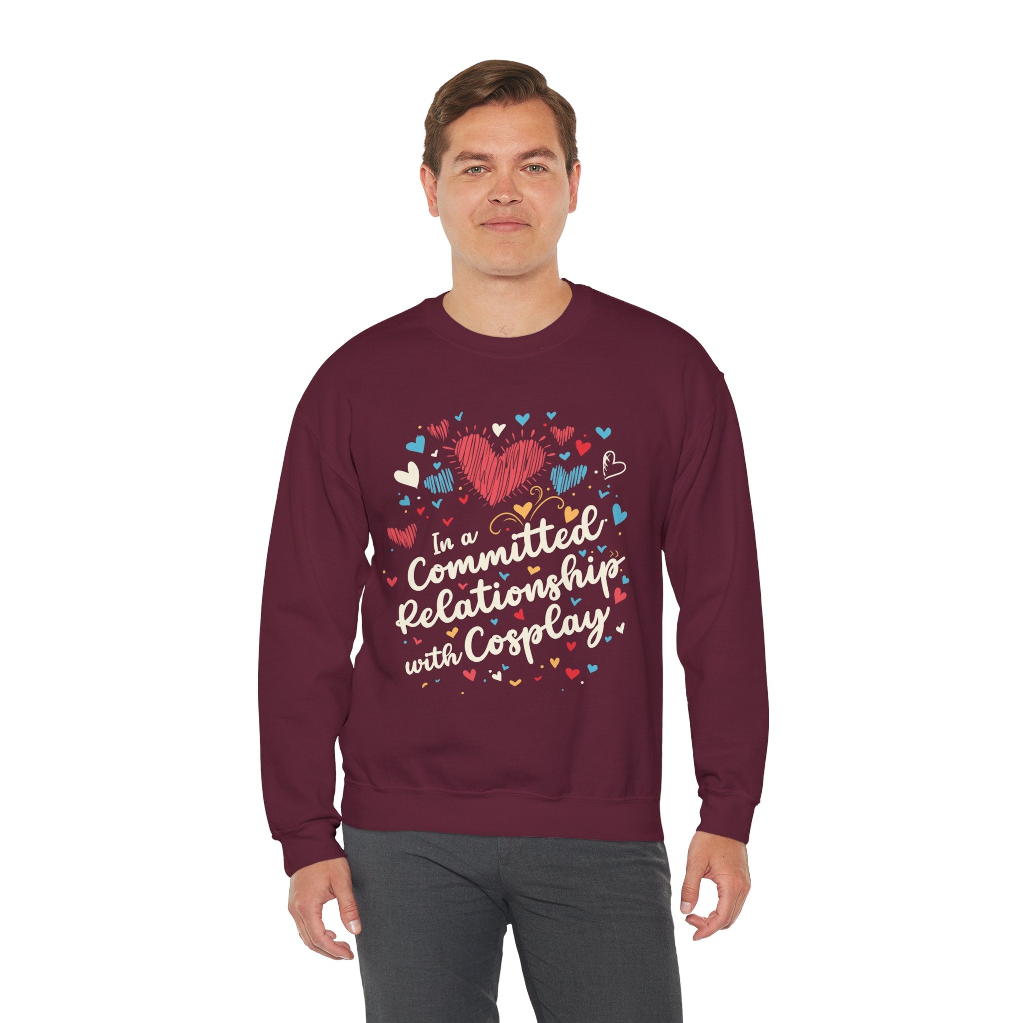 Unisex In a Committed Relationship with Cosplay Sweatshirt   