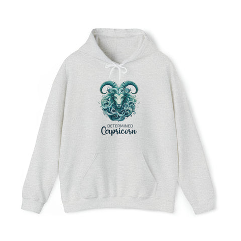 Unisex Capricorn Goat Hoodie Ash S 