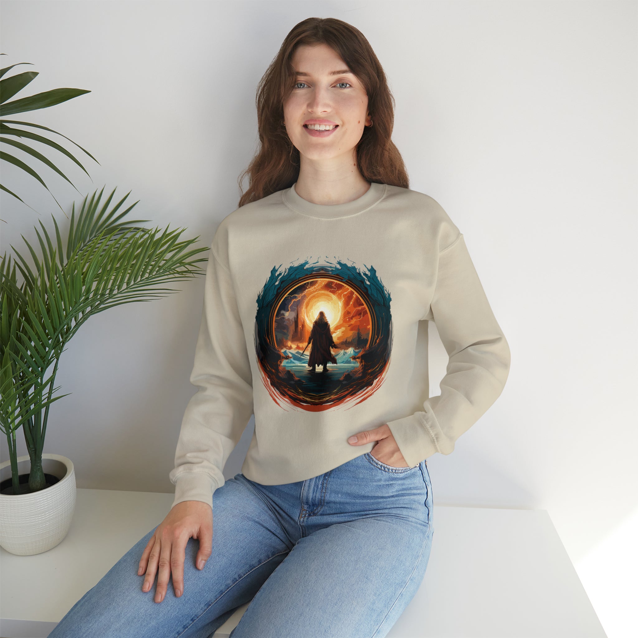 Unisex Wizard Portal Sweatshirt   