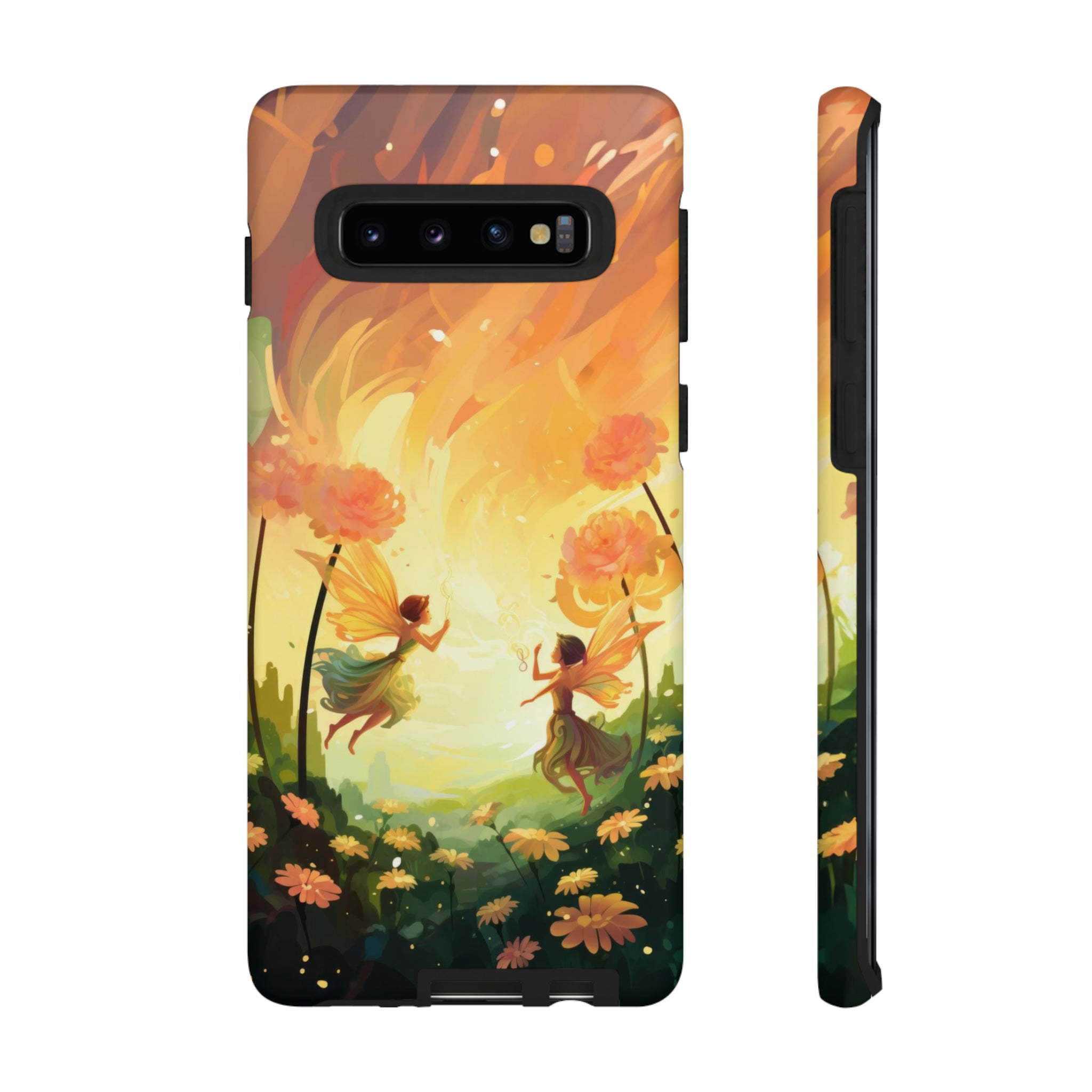 Fairy Flowers Phone Case Samsung Galaxy S10 Matte 