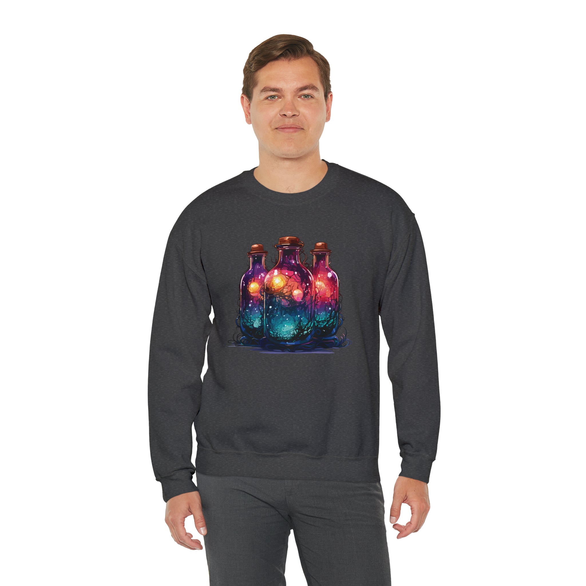 Unisex Dark Magic Bottles Sweatshirt   