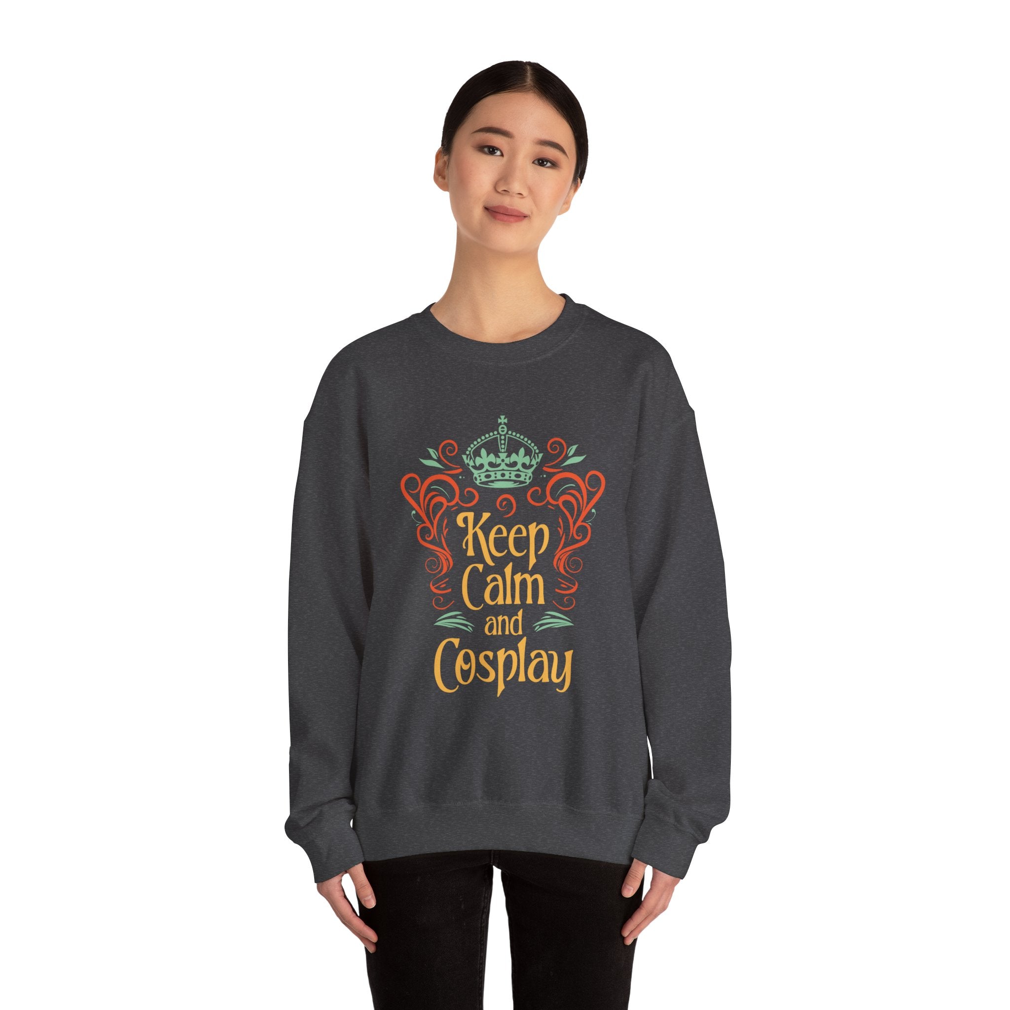 Unisex Keep Calm and Cosplay Sweatshirt   