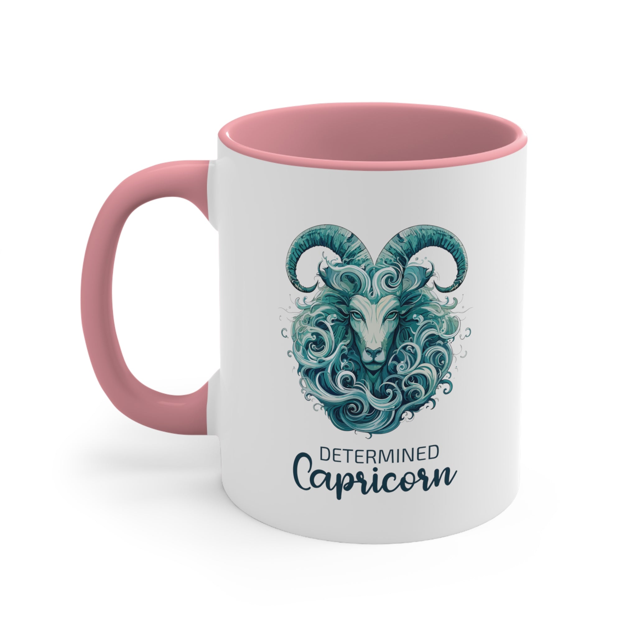 11oz Capricorn Goat Coffee Mug 11oz Pink 