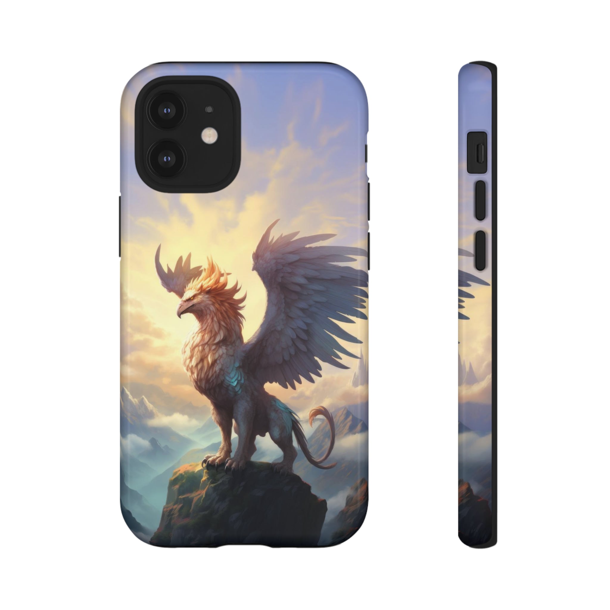 Mountaintop Griffin Phone Case iPhone 12 Mini Glossy 