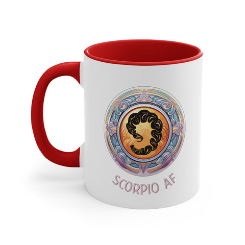 11oz Scorpio AF Coffee Mug 11oz Red 