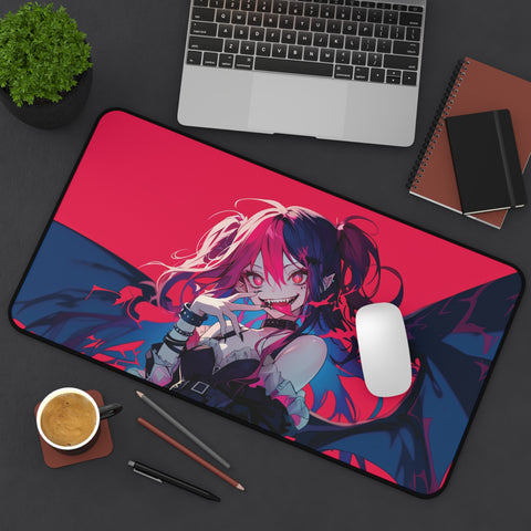 Anime Vampire Woman Desk Mat   