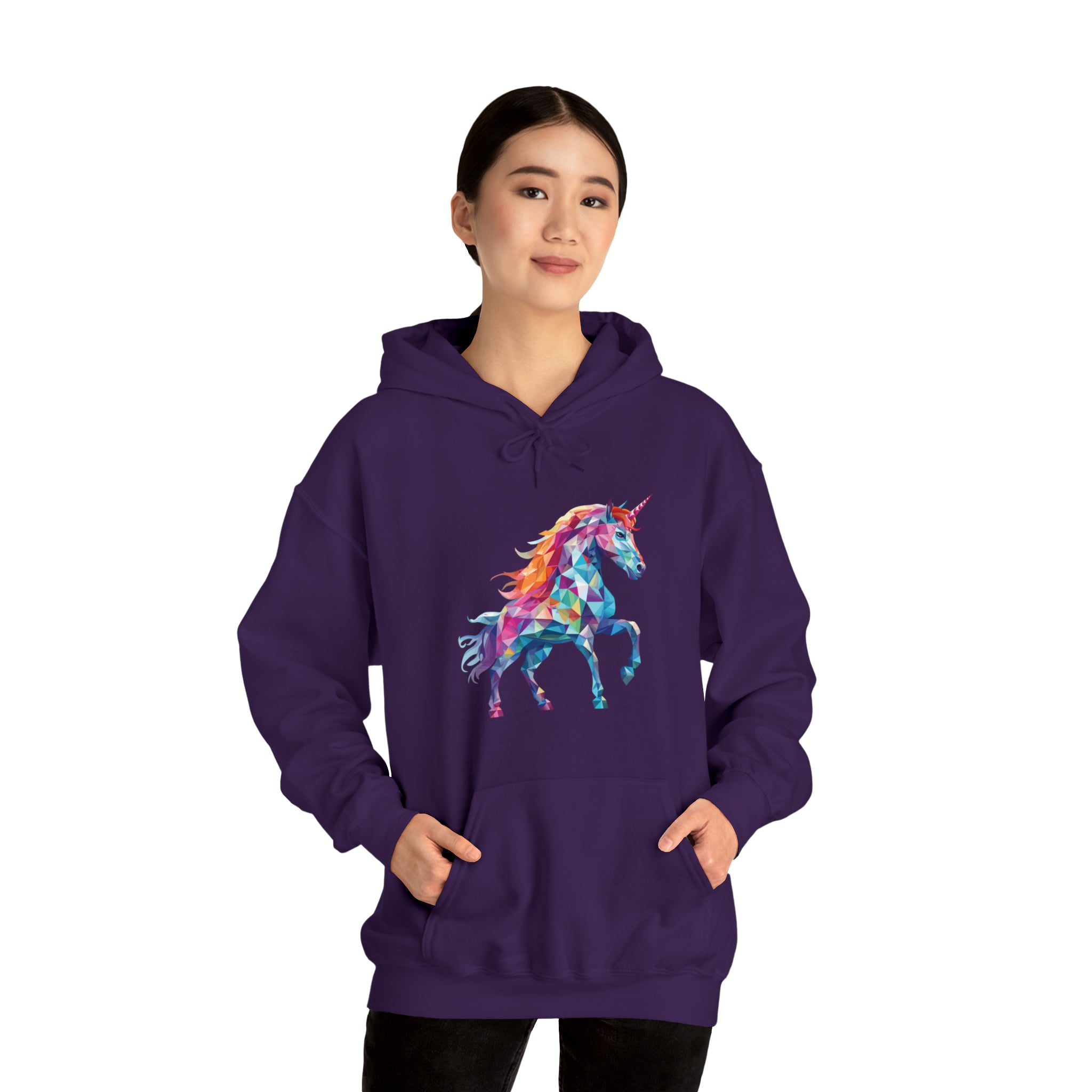 Unisex Crystallized Unicorn Hoodie   