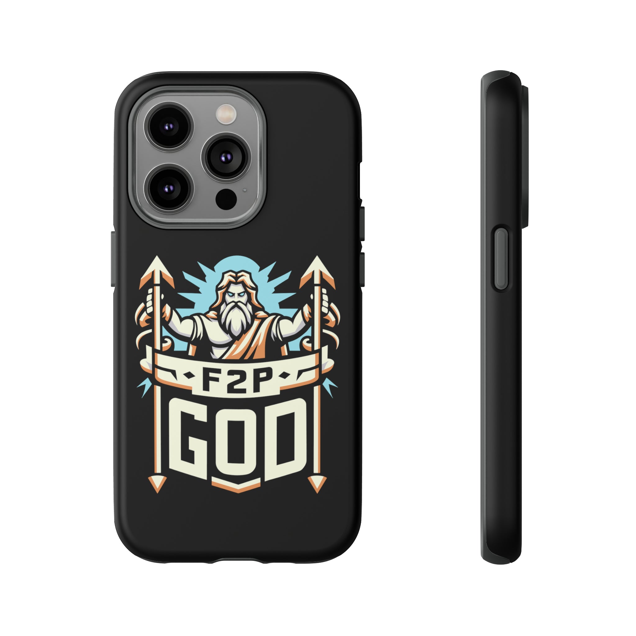 F2P God Phone Case iPhone 14 Pro Matte 