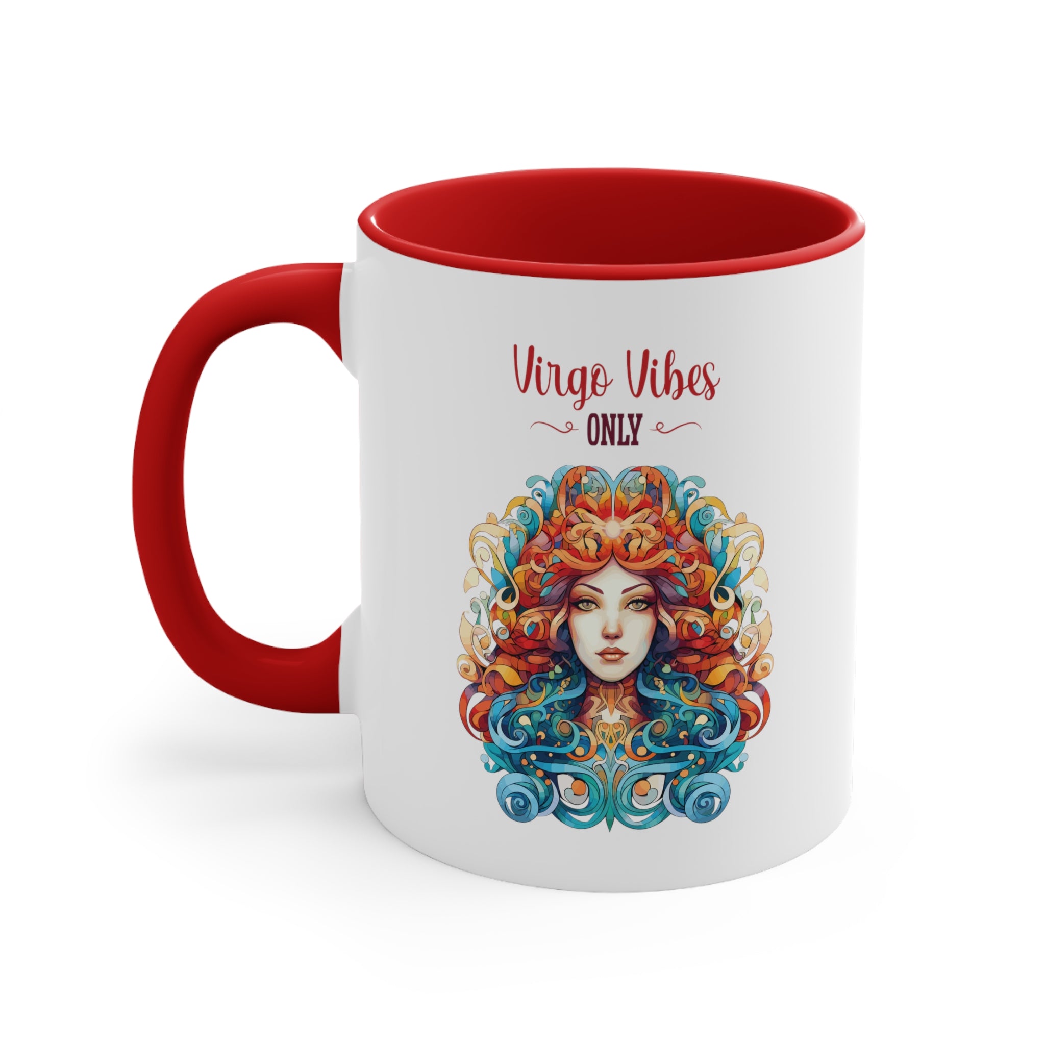 11oz Virgo Vibes Coffee Mug 11oz Red 