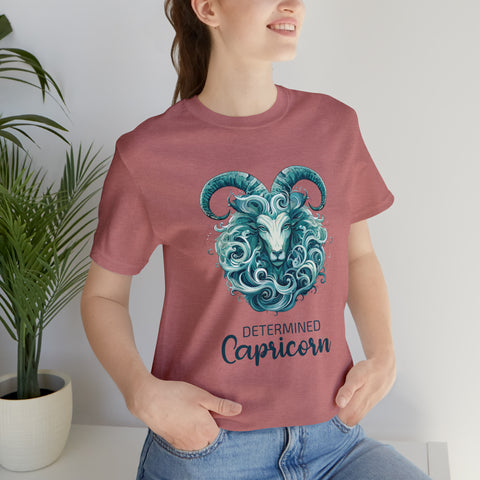 Unisex Capricorn Goat T Shirt   