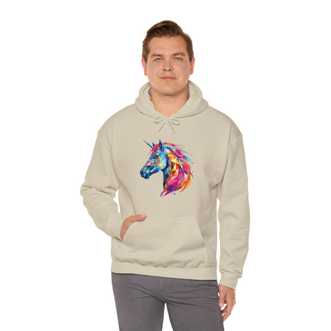 Unisex Crystallized Unicorn Mane Hoodie   