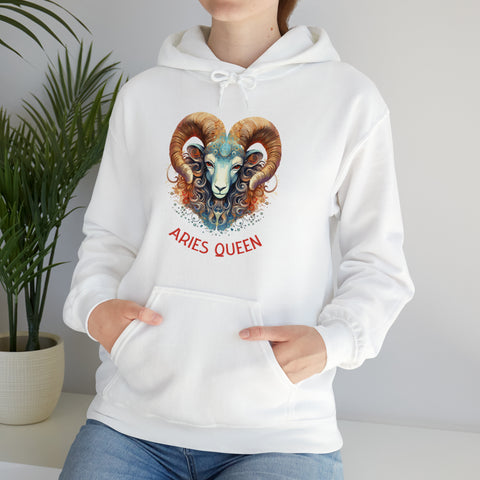 Womens Aries Queen Hoodie   