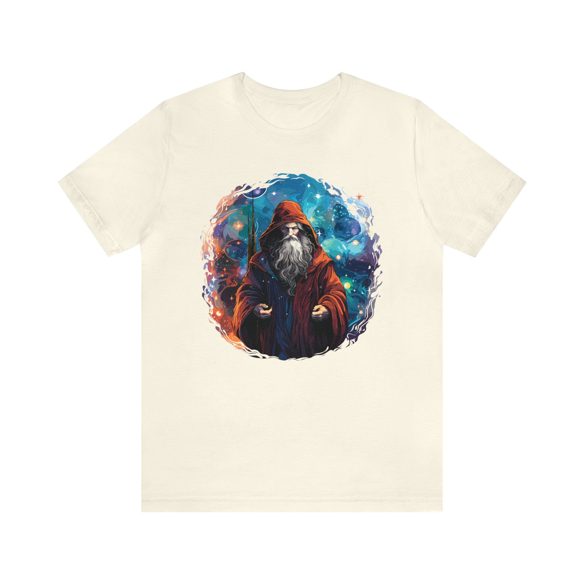 Unisex Galactic Wizard T Shirt Natural S 