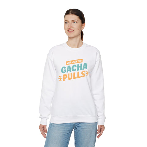 Unisex Will Work for Gacha Pulls Sweatshirt   