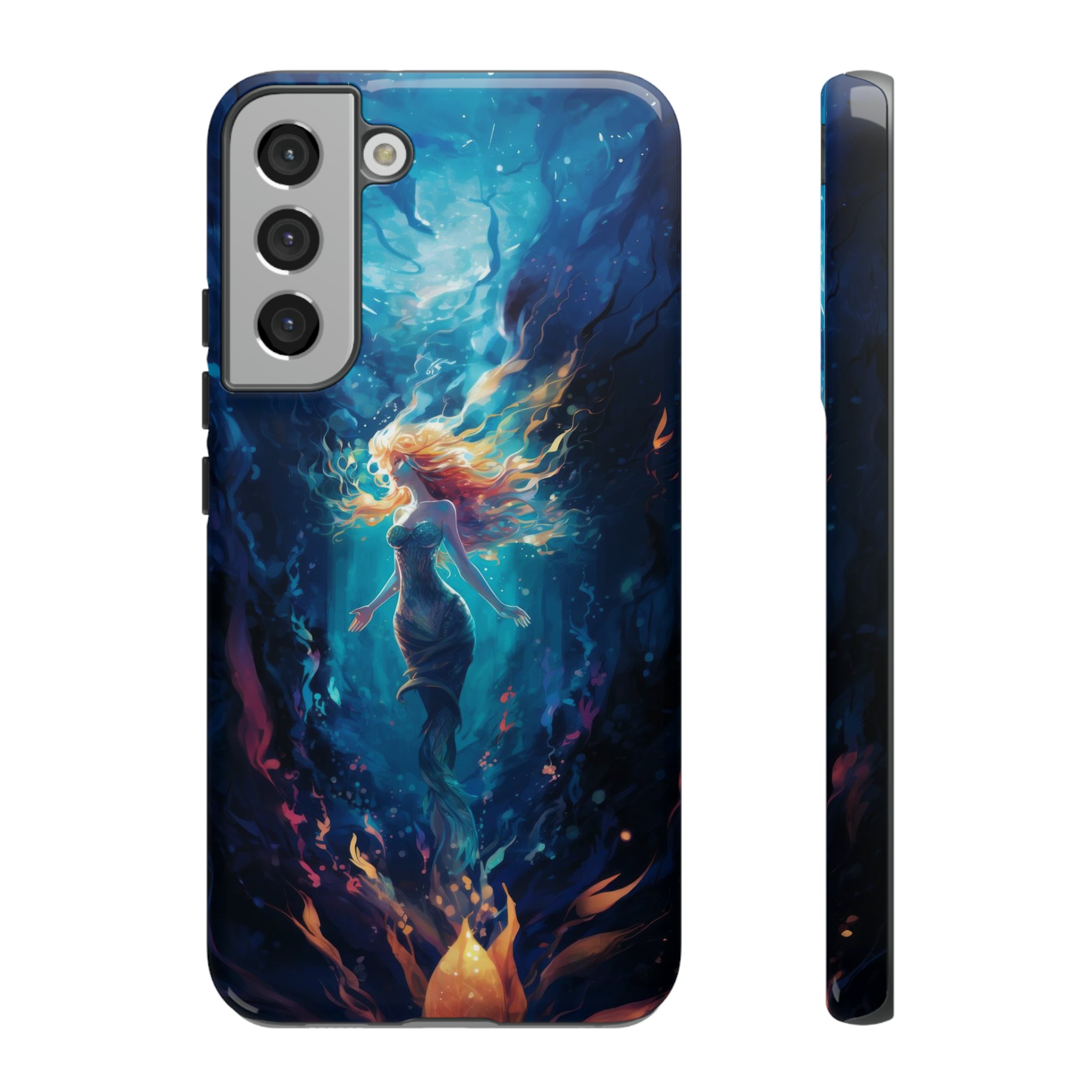 Enchanted Mermaid Phone Case Samsung Galaxy S22 Plus Glossy 