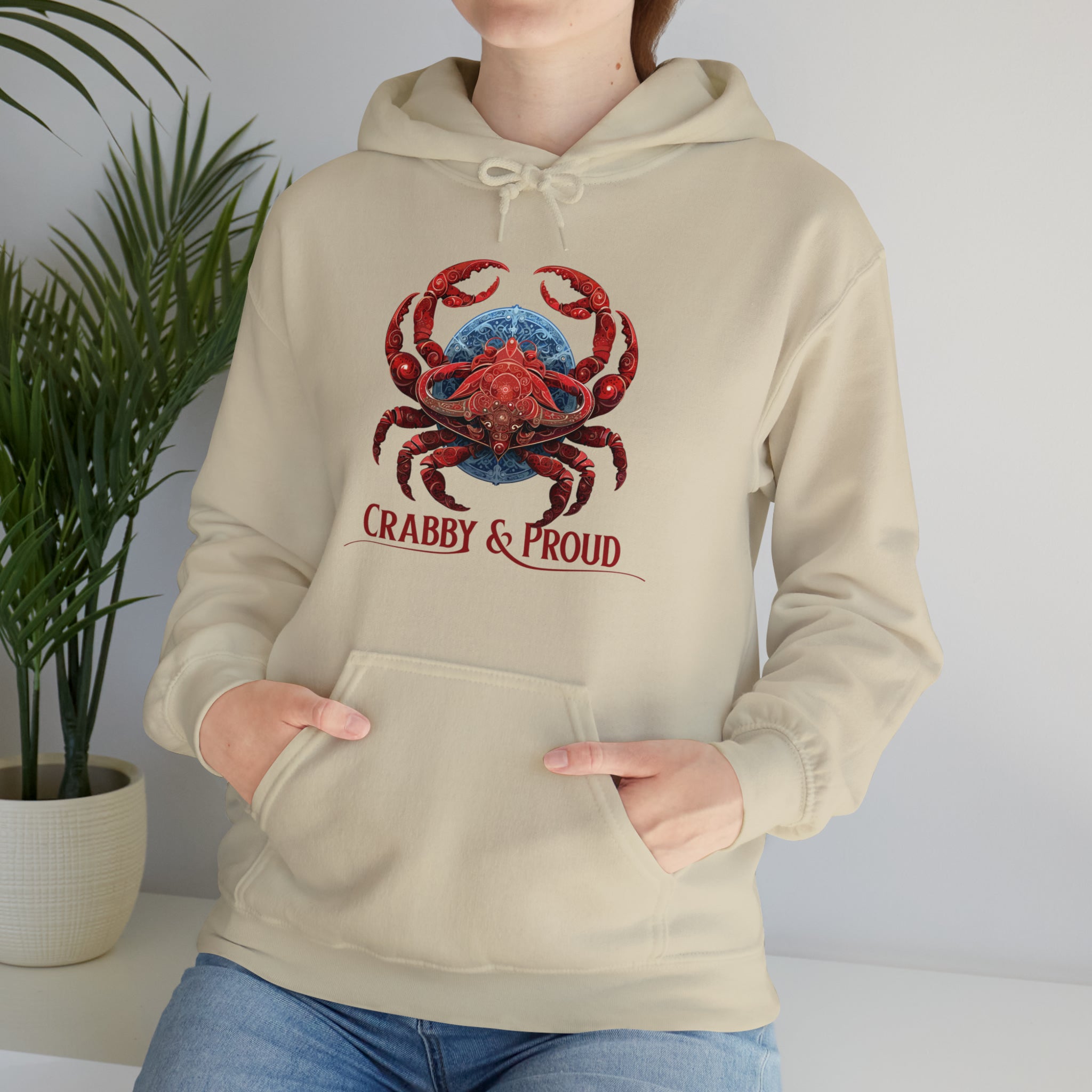 Unisex Cancer Crab Hoodie   