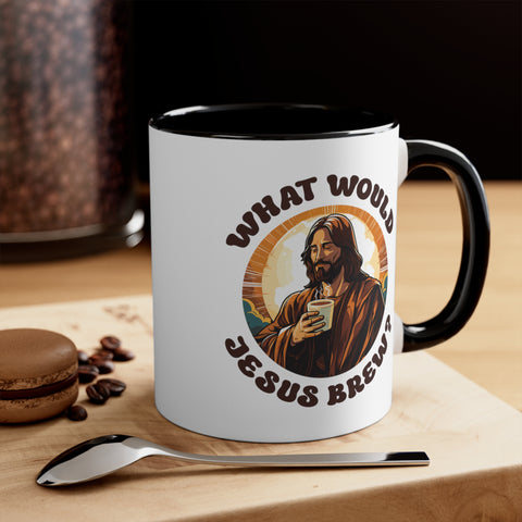 11oz What Would Jesus Brew Coffee Mug   