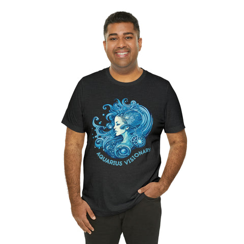 Unisex Aquarius Visionary T Shirt   