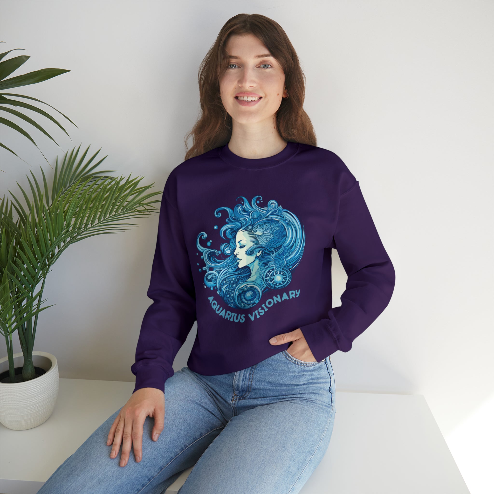 Unisex Aquarius Visionary Sweatshirt   