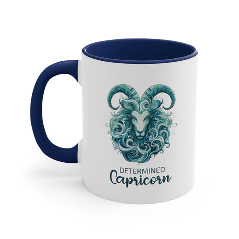 11oz Capricorn Goat Coffee Mug 11oz Navy 