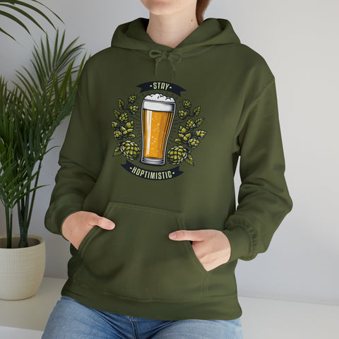 Unisex Stay Hoptimistic Hoodie   