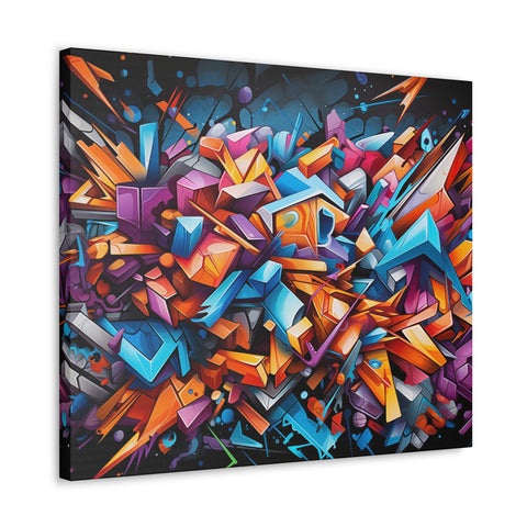 Abstract Graffiti Wall Art   