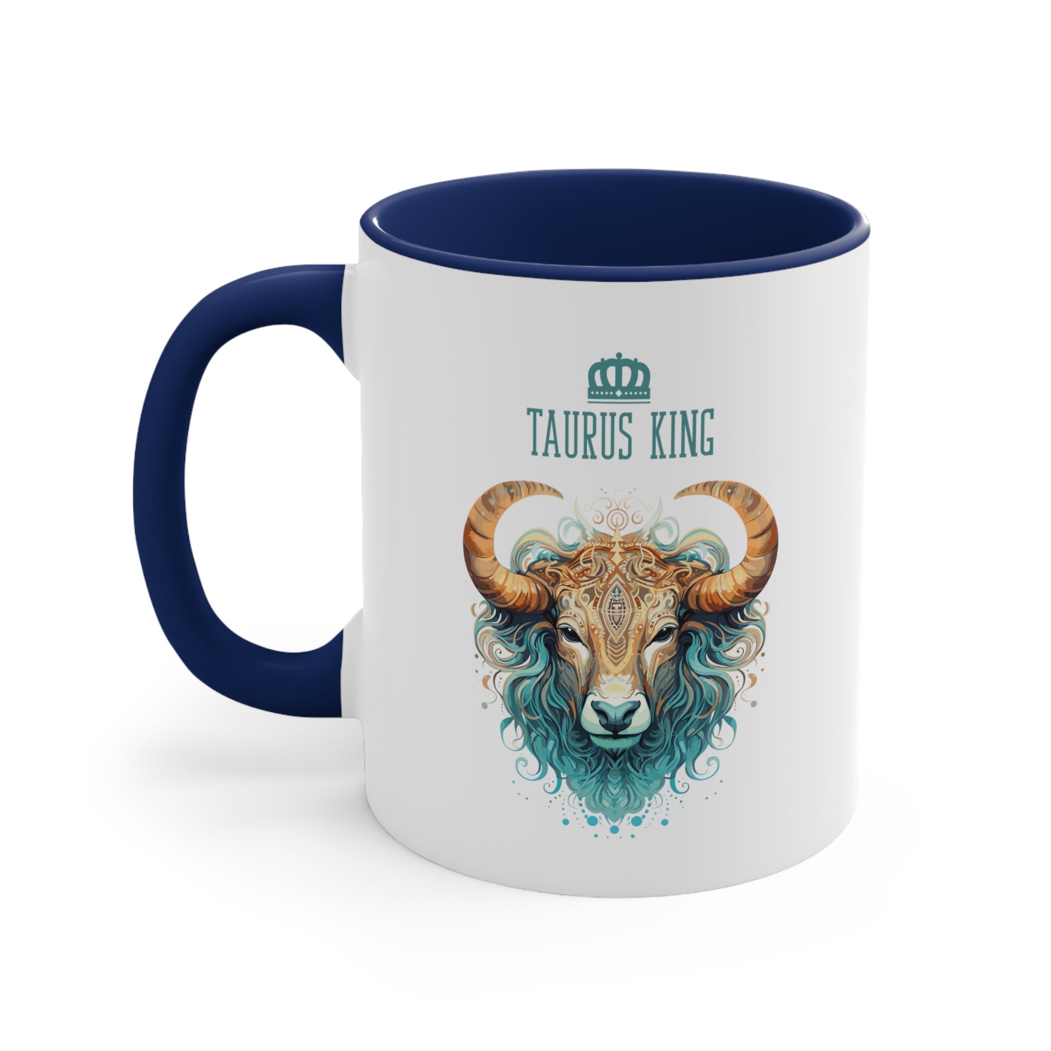 11oz Taurus King Coffee Mug 11oz Navy 