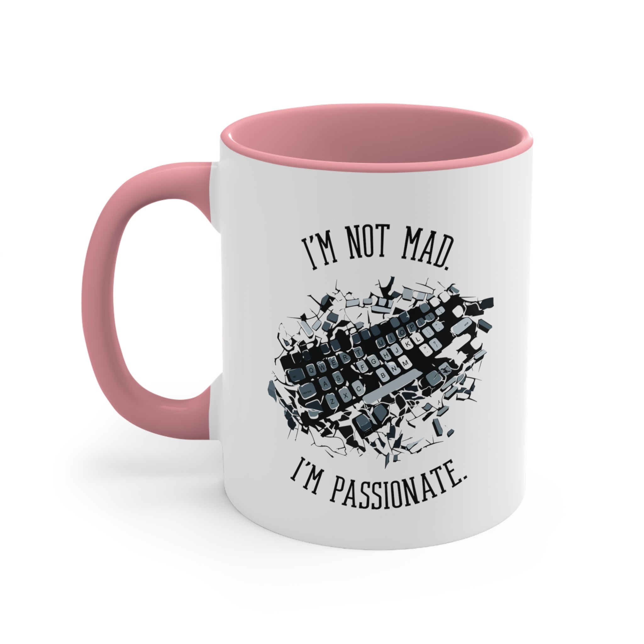 11oz Funny PC Gamer Coffee Mug 11oz Pink 