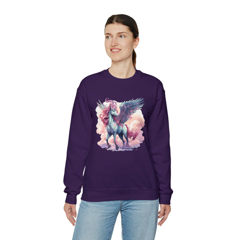 Unisex Pegasus Clouds Sweatshirt   