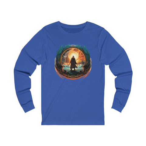 Unisex Wizard Portal Long Sleeve T Shirt   