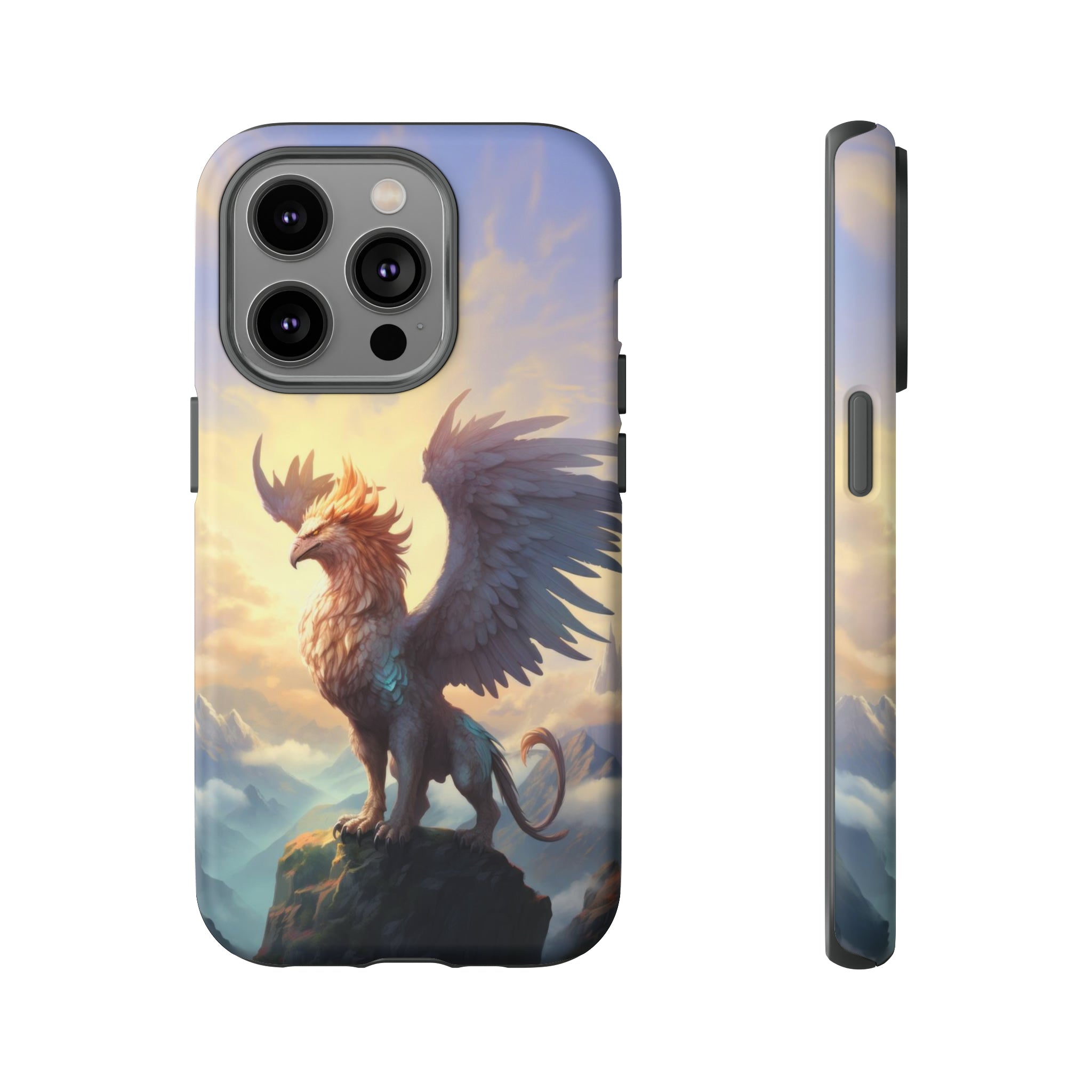 Mountaintop Griffin Phone Case iPhone 14 Pro Matte 