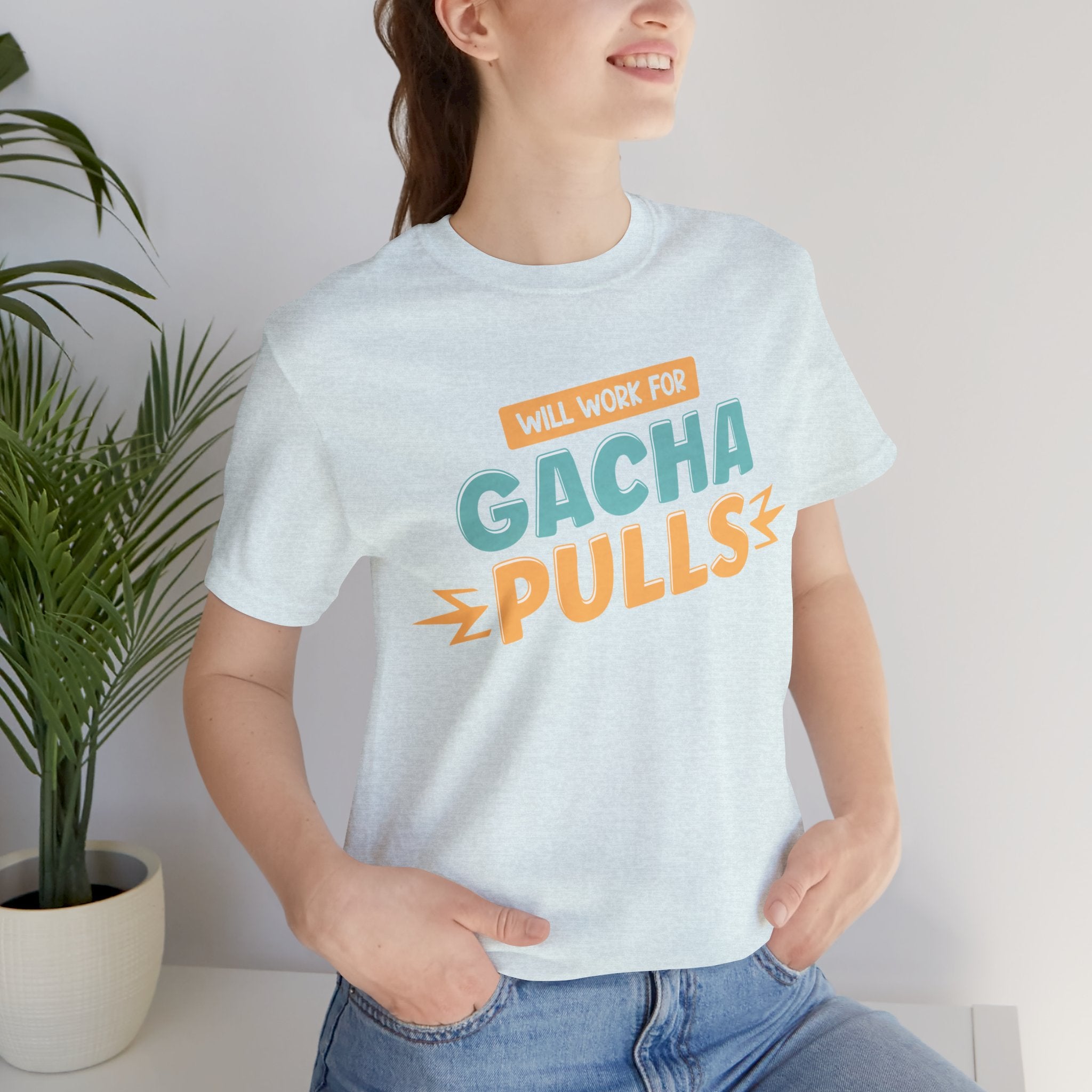 Unisex Will Work for Gacha Pulls T Shirt   