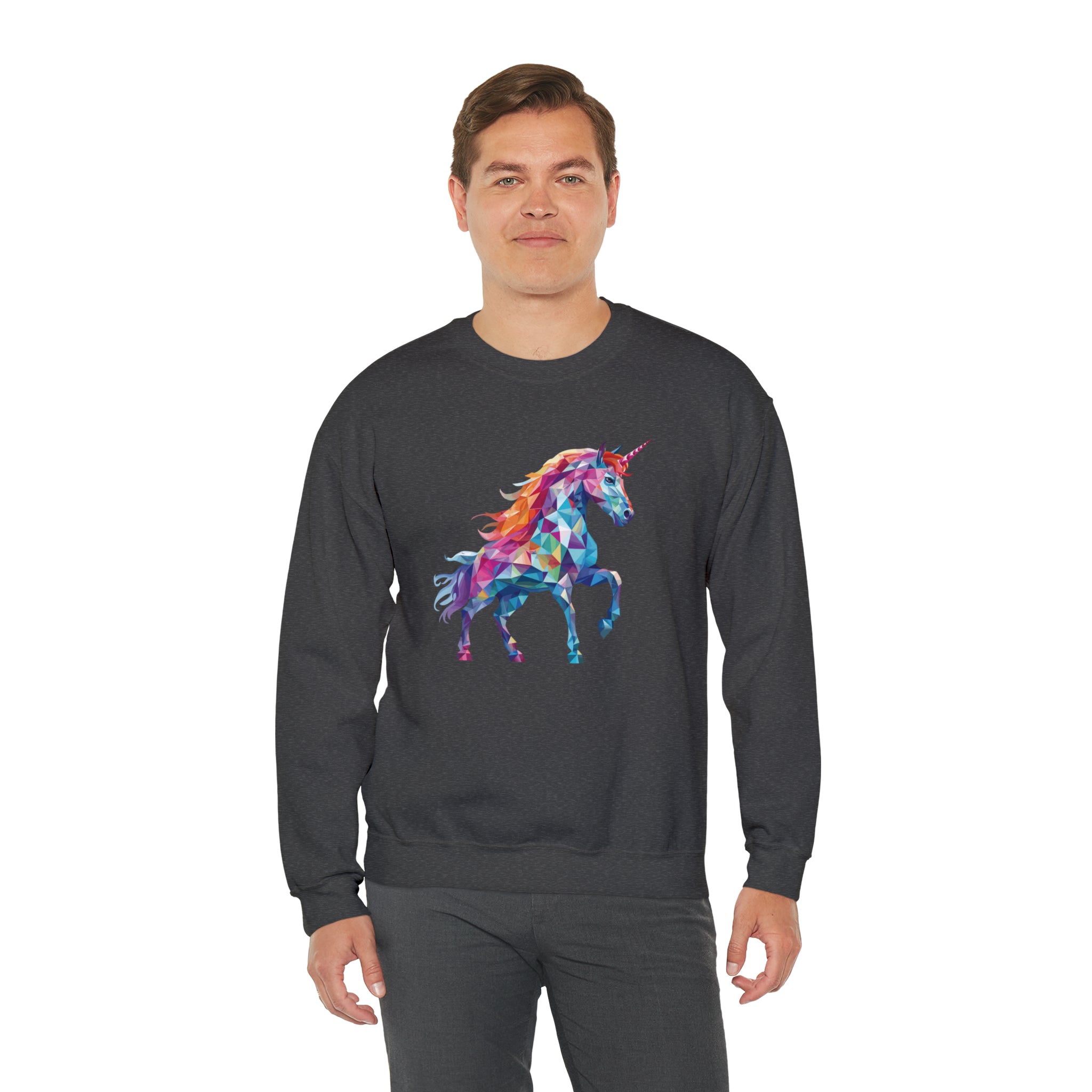 Unisex Crystallized Unicorn Sweatshirt   