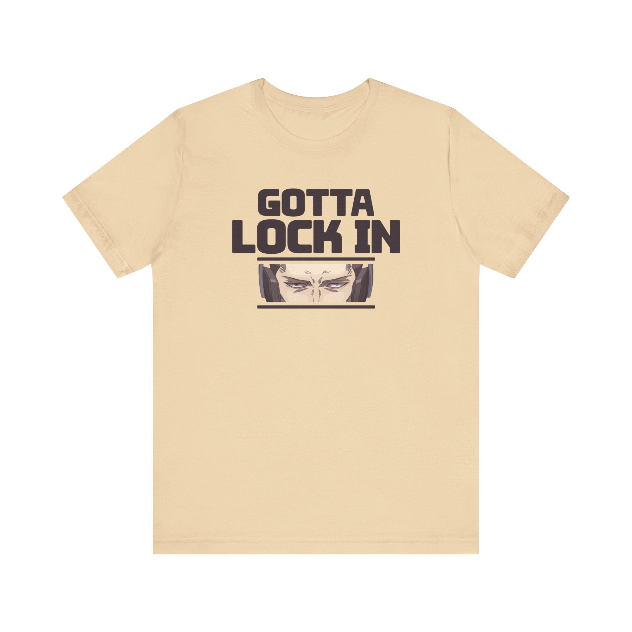 Unisex Gotta Lock In T Shirt Soft Cream S