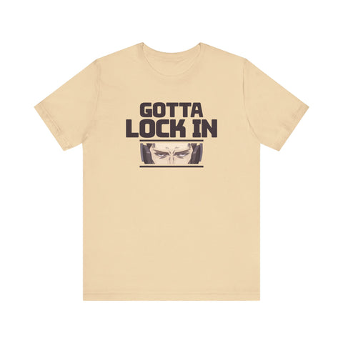 Unisex Gotta Lock In T Shirt Soft Cream S