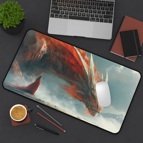 Dragon Woman Desk Mat   